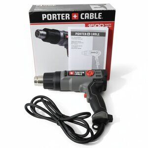 PORTER-CABLE PC1500HG Corded Electric Heat Gun 1500W Black/Gray